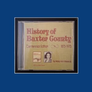 History of Baxter County, Searchable DVD